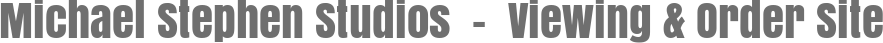Michael Stephen Studios  -  Viewing & Order Site